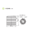 LTE-5111 garage door warning light ultra-high brightness LED light tube